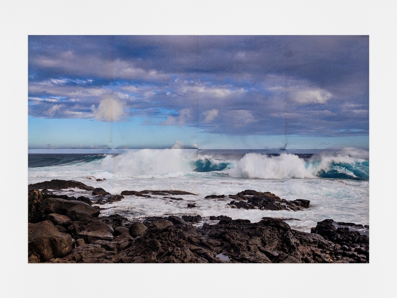 Jack Pierson
KA LAE
2018
Folded pigment print
55 3/8 x 83 inches (140.7 x 210.8 cm)