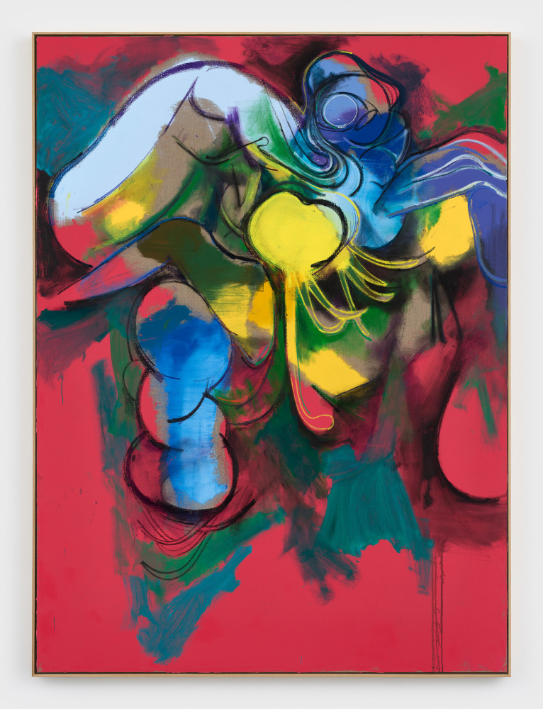 Daniel Richter
NEW DAY RISING
2024
Oil on canvas
91 3/4 x 68 1/8 inches (233 x 173 cm)