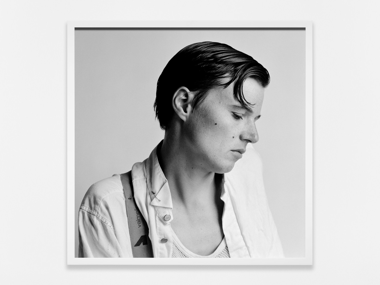 Catherine Opie
Angela Scheirl, 1991
1991/2024
Pigment print
16 1/2 x 16 1/2 x 1 1/2 inches (41.9 x 41.9 x 3.8 cm)