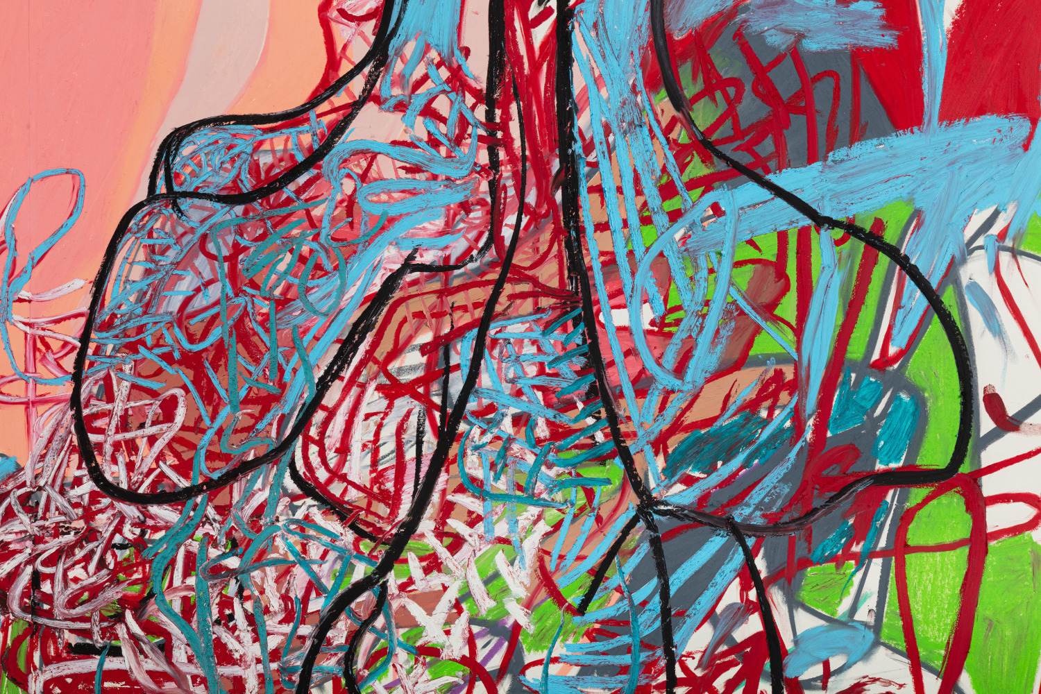 Elliott Hundley
16.1.20.1 (detail)
2020
Oil stick on paper
64 1/4 x 86 7/8 inches (163.2 x 220.7 cm)
$65,000