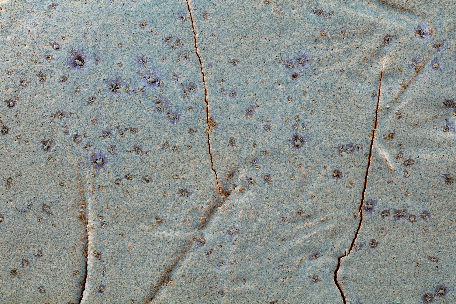 Liz Larner
silver&amp;#39;s color was not only white but blue (detail)
2020
Ceramic, glaze
24 x 37 x 8 inches (61 x 94 x 20.3 cm)