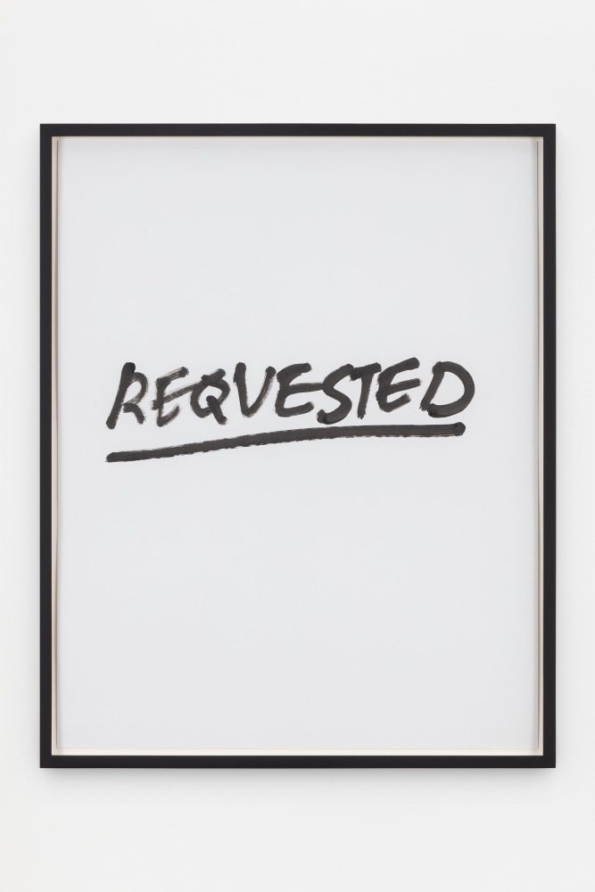 Jack Pierson
Requested
2020
Krink marker on paper
Framed Dimensions:
25 1/4 x 20 1/4 x 1 1/2 inches (64.1 x 51.4 x 3.8 cm)
Paper Dimensions:
24 x 19 inches (61 x 48.3 cm)
$6,000