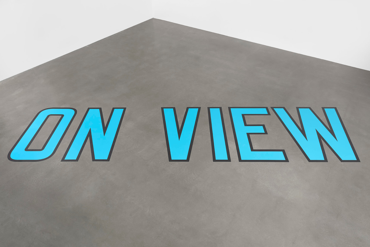 Lawrence Weiner
ON VIEW
2020
Language + the materials referred to
Dimensions Variable