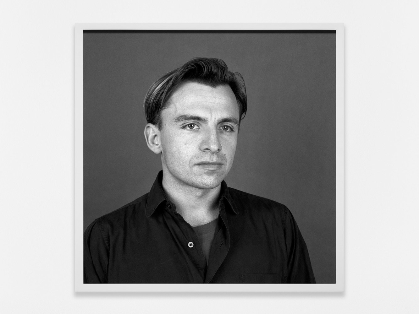 Catherine Opie
Matias Viegner, 1990
1990/2024
Pigment print
16 1/2 x 16 1/2 x 1 1/2 inches (41.9 x 41.9 x 3.8 cm)