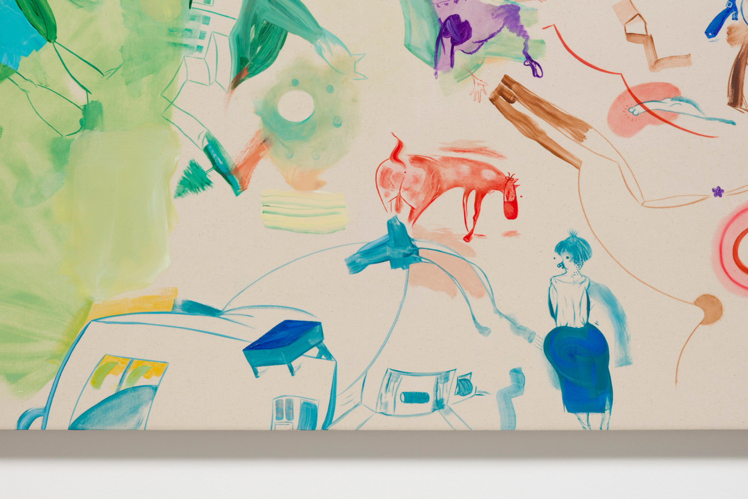 Sue Williams
Dementia Related&amp;nbsp;(detail)
2020
[Medium TBC]
60 x 50 inches (152.4 x 127 cm)