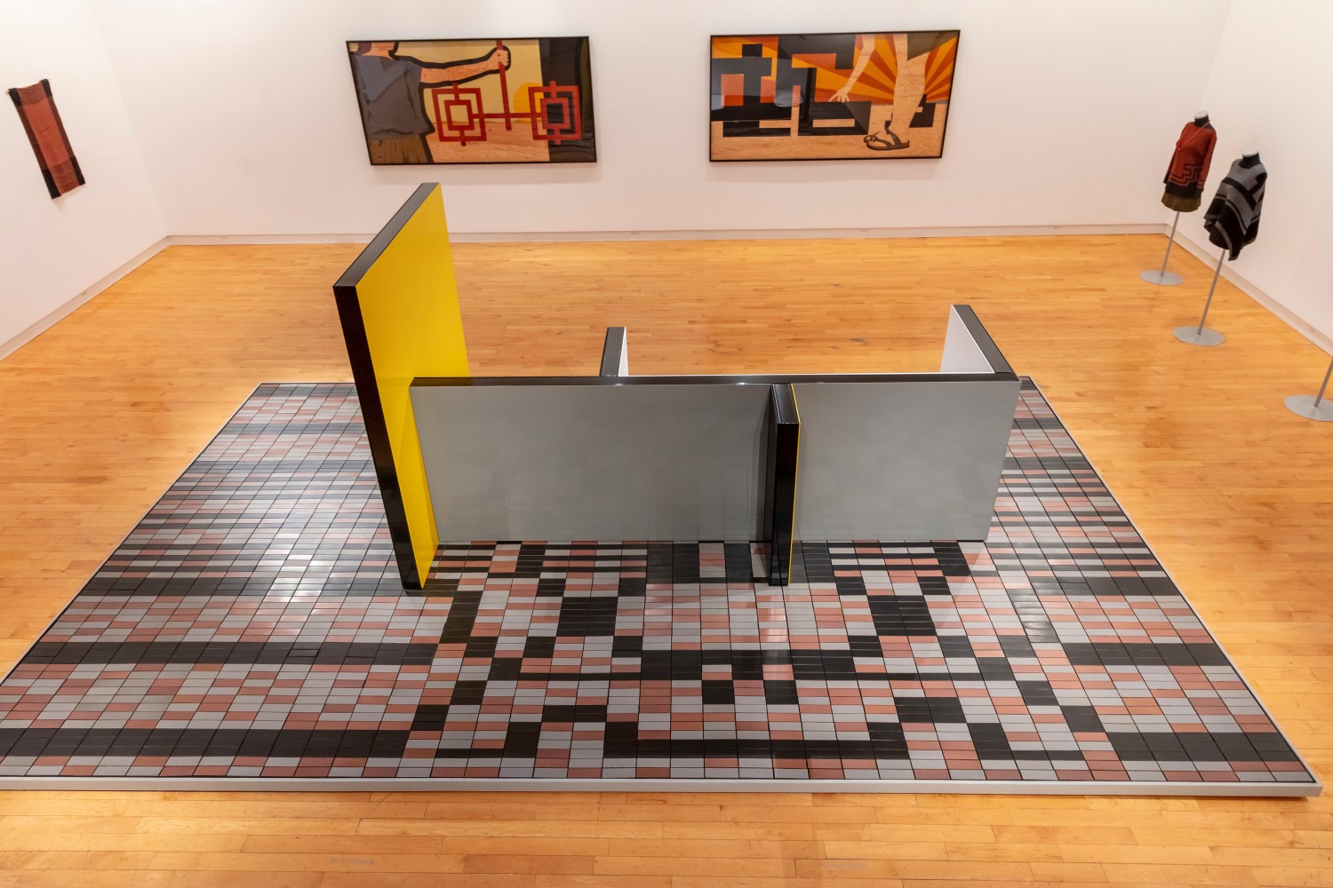 Installation view of&amp;nbsp;Andrea Zittel: An Institute of Investigative Living
Miller Institute for Contemporary Art at Carnegie Mellon University, Pittsburgh, PA
January 25 &amp;ndash; March 8, 2020
Photo: Tom Little