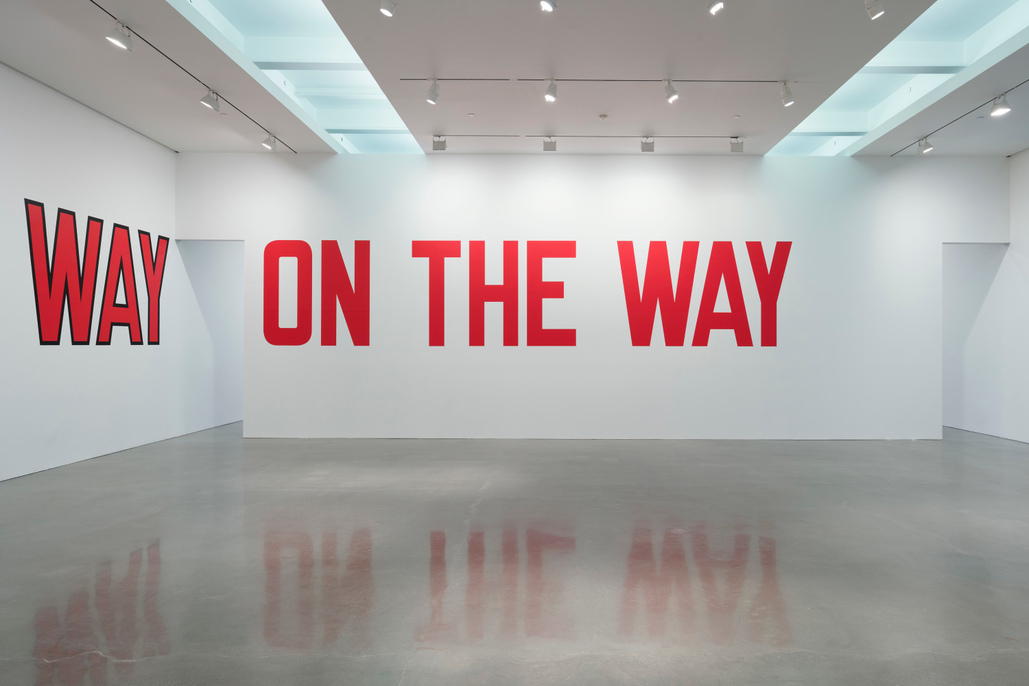 Lawrence Weiner On View