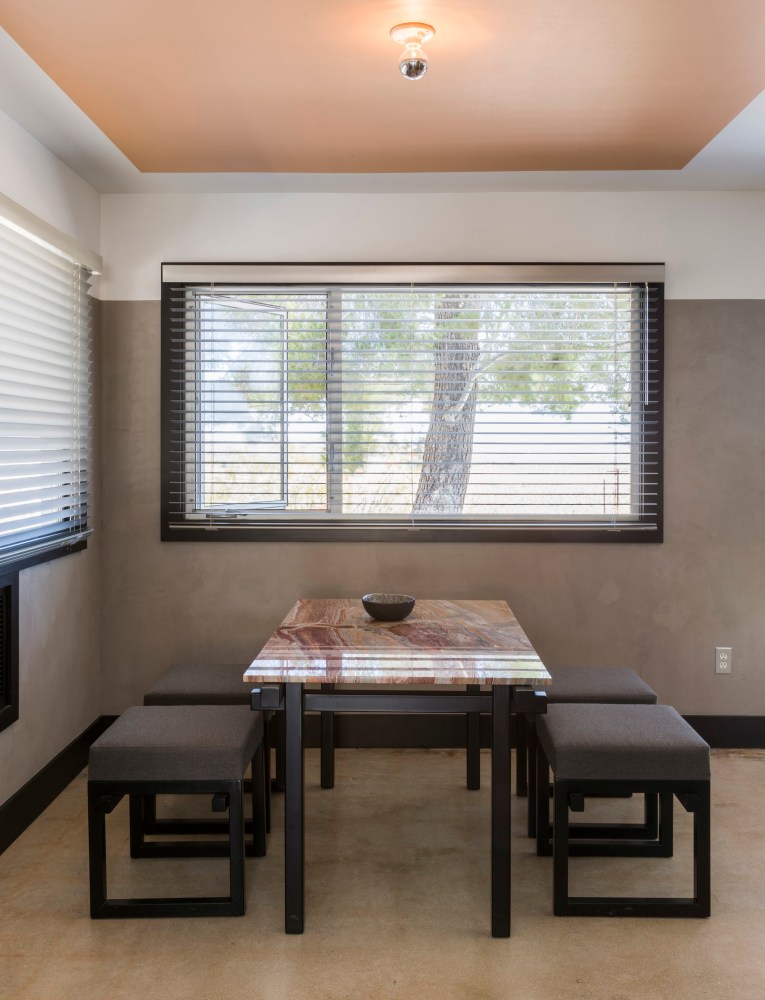 A-Z West Table and Stool set

2020

Powder coated steel, marble, cushions
Stools: 19 x 20 x 17 inches

Table: 28-1/4 x 55 x 32 inches