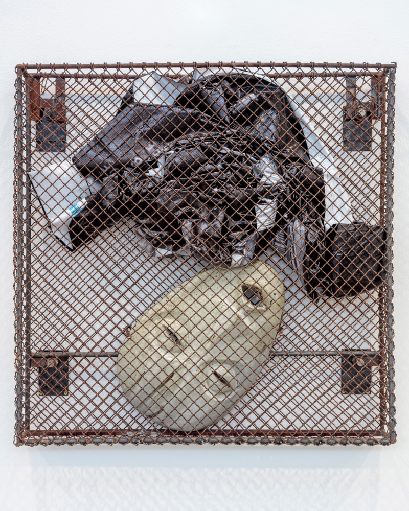 Theaster Gates
Man Ray on My Mind
2019
Ceramic, steel, metal fencing
36 3/8&amp;nbsp; x 36 1/4&amp;nbsp; x 5 1/2 inches (92.4 x 92.1 x 14 cm)
$300,000

DOUBLE CLICK IMAGE FOR MORE VIEWS