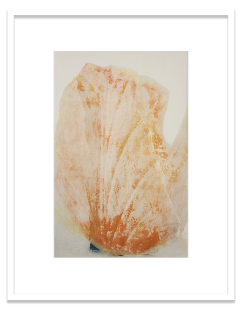 James Welling
Parthenon. West pediment. Crowning akroterion (floral ornament)
2020
Oil pigment, electrostatic print on polyester (Winsor &amp;amp; Newton Artists&amp;#39; Oil Color, HP Color LaserJet CP5225 print on Pronto Plate)
25 1/8 x 18 7/8 x 1 1/2 inches (63.8 x 47.9 x 3.8 cm)