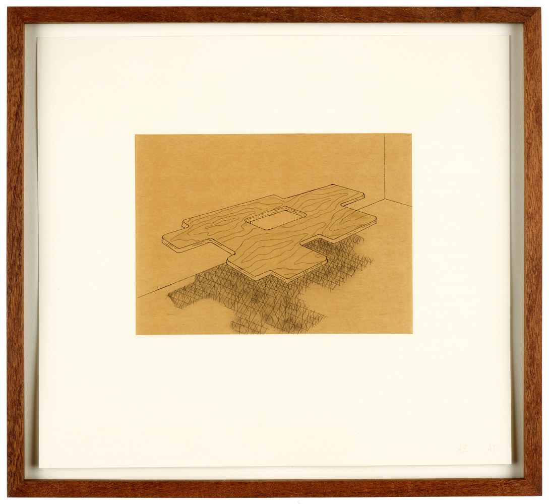 Rules of Raugh&amp;nbsp;(detail)
2005
Set of 11 etching and aquatint prints on Chine-coll&amp;eacute;
Paper Dimensions:
13 1/2 x 15 inches (34.3 x 38.1 cm)
Framed Dimensions:
15 1/4 x 16 5/8 x 1 1/4 inches (38.7 x 42.2 x 3.2 cm)
Edition of 20, 2 AP