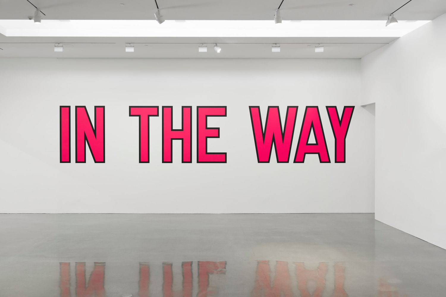 Lawrence Weiner - In the Way