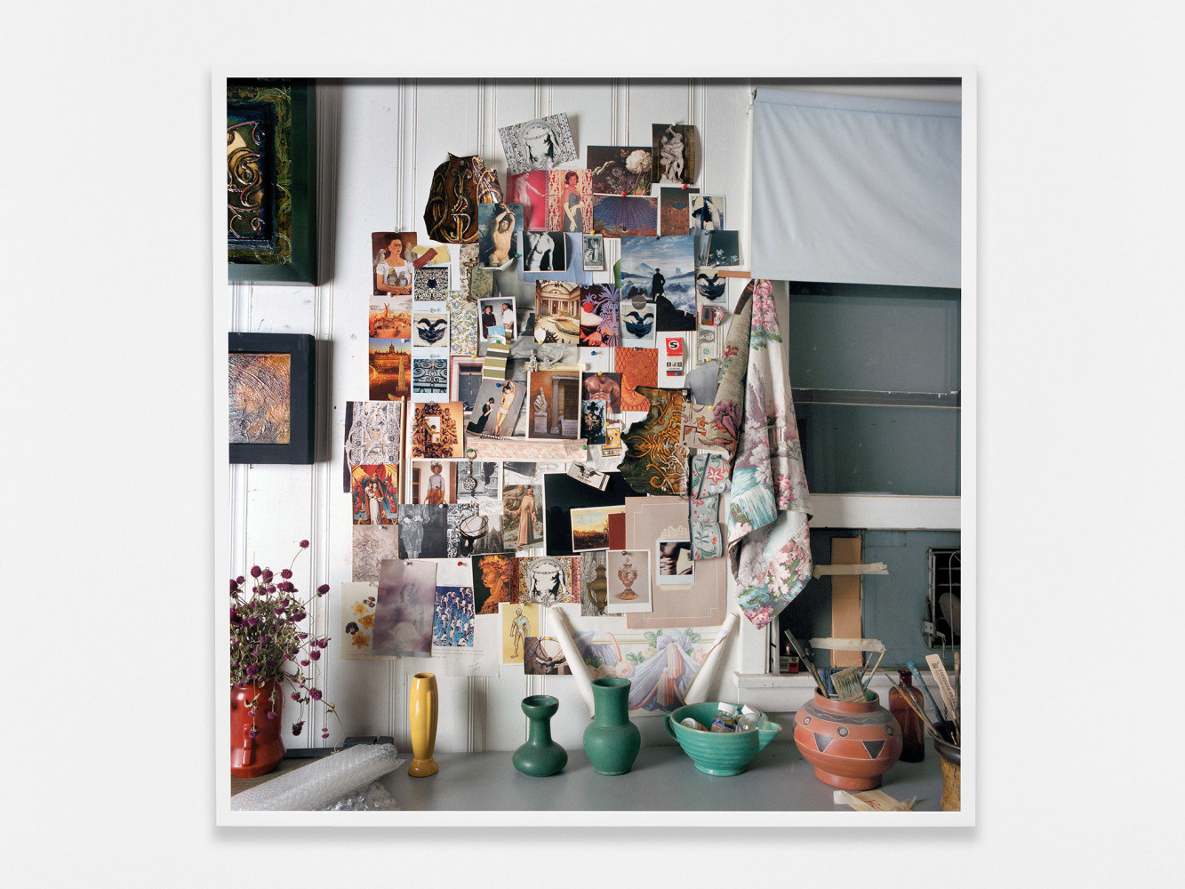 Catherine Opie
Tony Greene&amp;#39;s Studio, September 12, 1990
1990/2024
Pigment print
24 1/2 x 24 1/2 x 1 1/2 inches (62.2 x 62.2 x 3.8 cm)