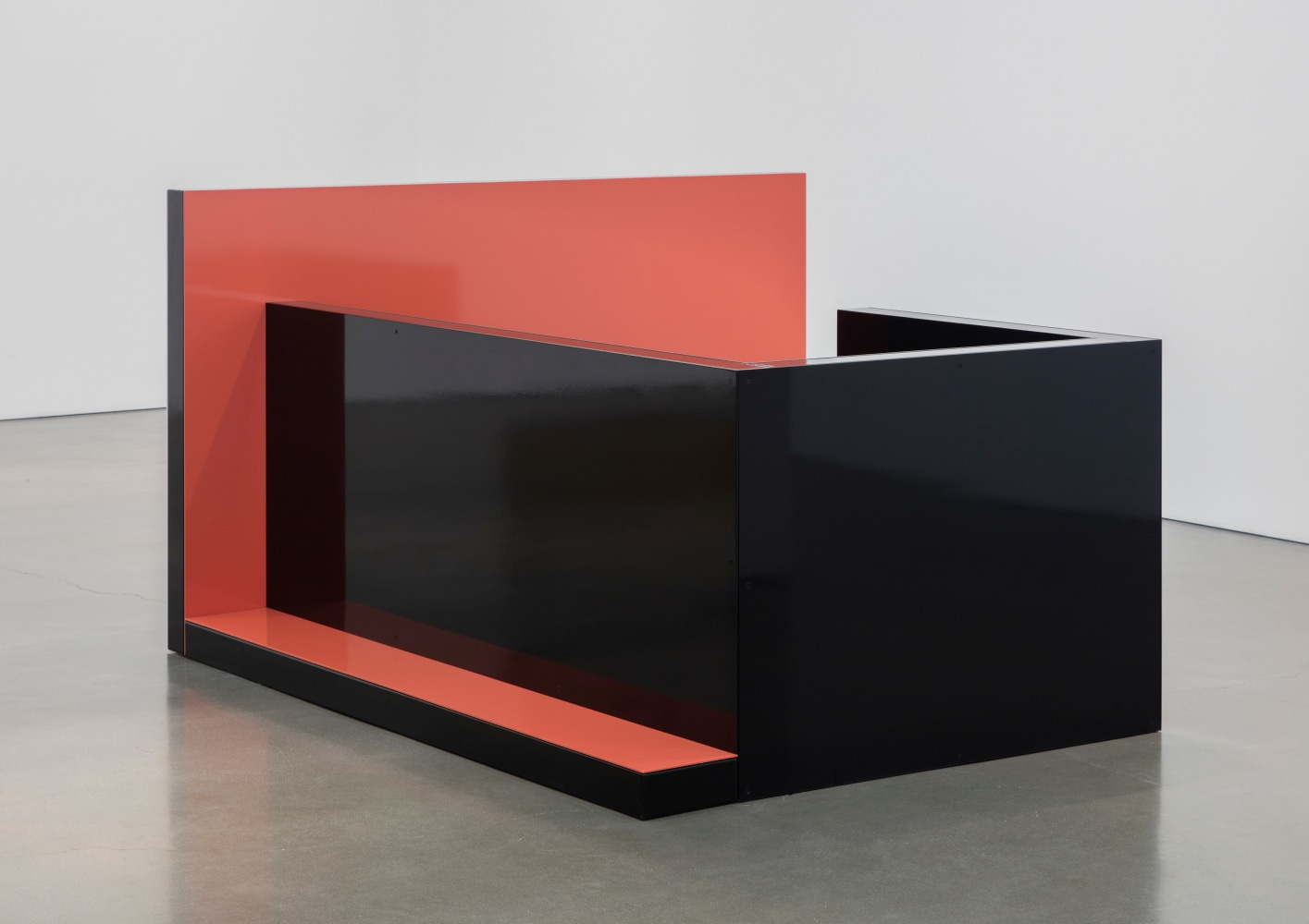 Planar Configuration Three [#1]
2017
Powder-coated steel and aluminum, cushion, pillow, blanket
50 1/2 x 83 7/8 x 91 inches (128.3 x 213 x 231.1 cm)