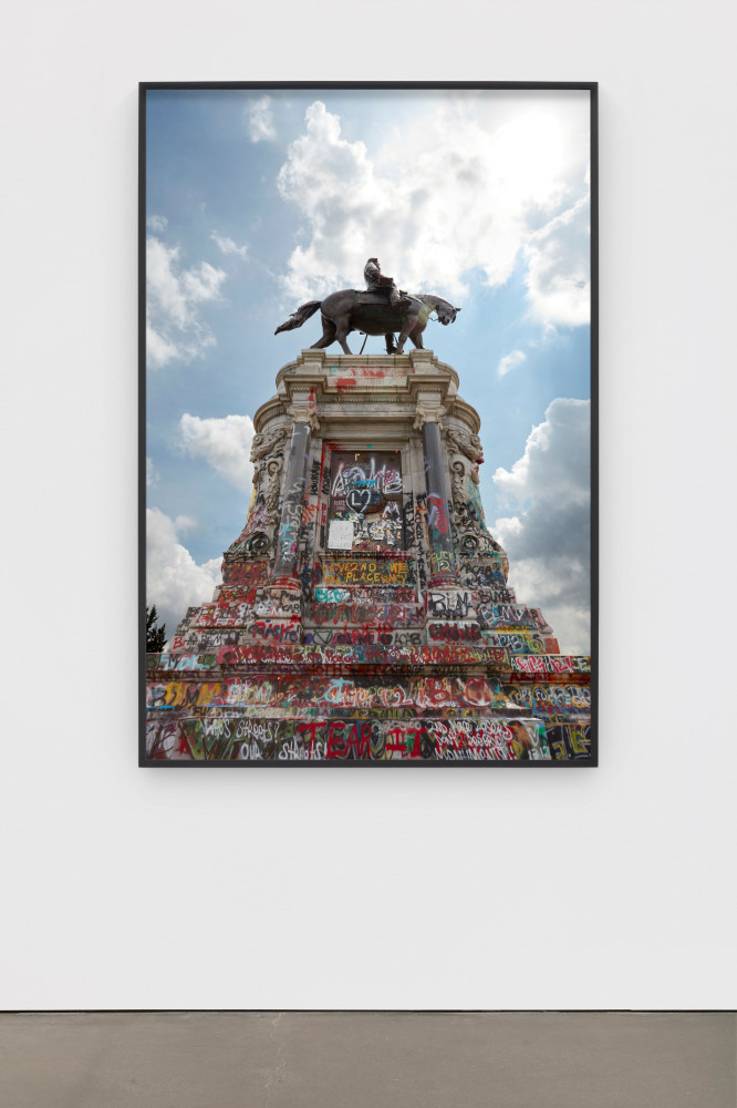 Catherine Opie
Untitled #4 (monument/monumental)
2020
Pigment print
Framed Dimensions:
67 x 45 1/8 x 2 inches (170.2 x 114.6 x 5.1 cm)
Image Dimensions:
66 x 44 inches (167.6 x 111.8 cm)
Edition&amp;nbsp;of 5, 2 AP
$55,000