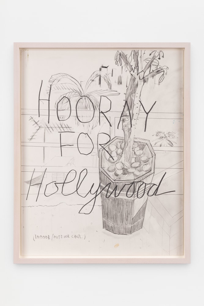 Jack Pierson
Hooray For Hollywood
1992
Graphite on paper
Framed Dimensions:
15 x 12 x 1 1/4 inches (38.1 x 30.5 x 3.2 cm)
Paper Dimensions:
11 x 14 inches (27.9 x 35.6 cm)
$10,000