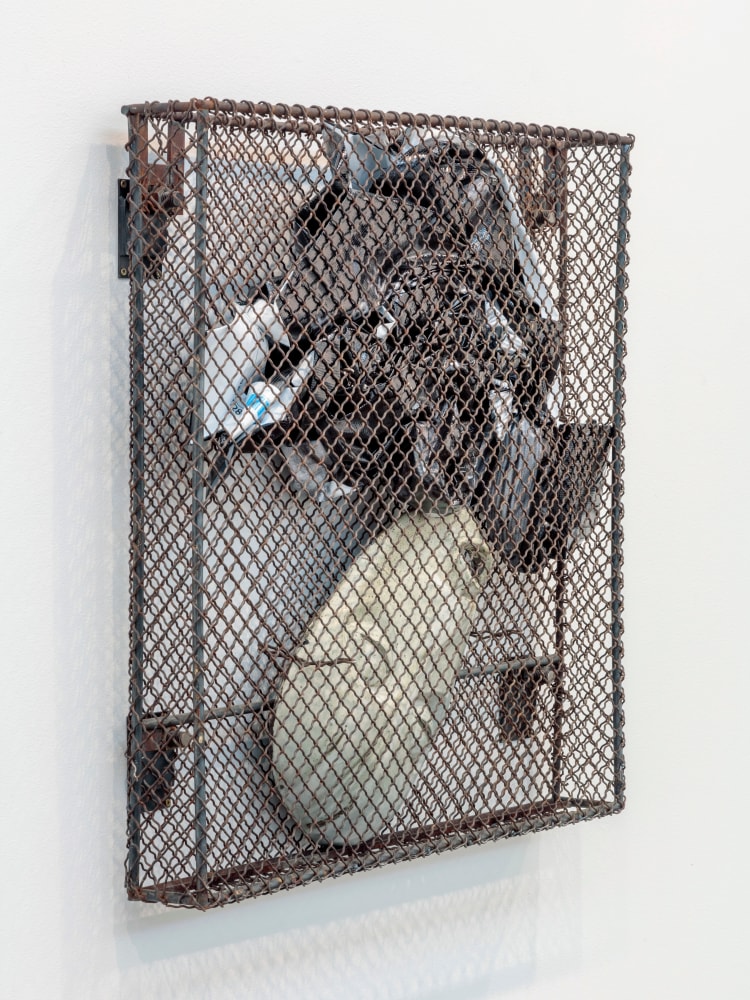 Theaster Gates
Man Ray on My Mind
2019
Ceramic, steel, metal fencing
36 3/8&amp;nbsp; x 36 1/4&amp;nbsp; x 5 1/2 inches (92.4 x 92.1 x 14 cm)
$300,000
