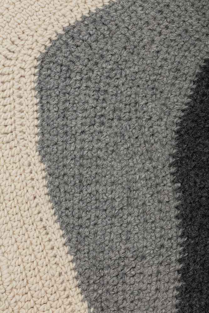 Andrea Zittel
Single Strand Shapes: Forward Motion (large white star)&amp;nbsp;(detail)
2005
Sheep&amp;#39;s wool, crocheted
96 1/4 x 102 1/2 x 1/8 inches (244.5 x 260.4 x .3 cm)