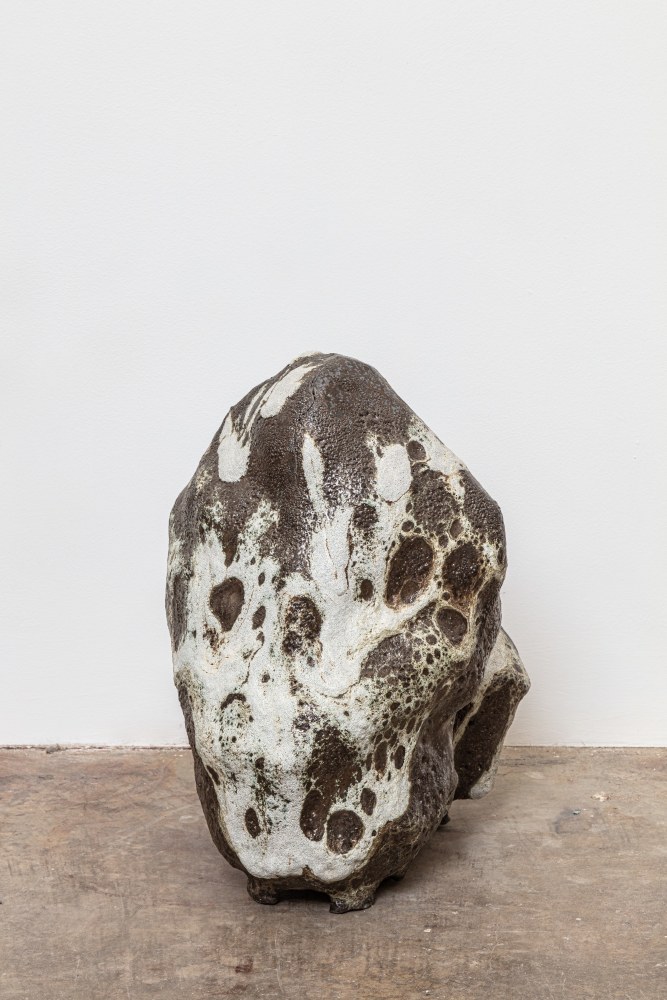 Liz Larner
Asteroid (Fluffy)
2020
Glazed ceramic
16 x 13 x 8 1/2 inches (40.6 x 33 x 21.6 cm)
$50,000