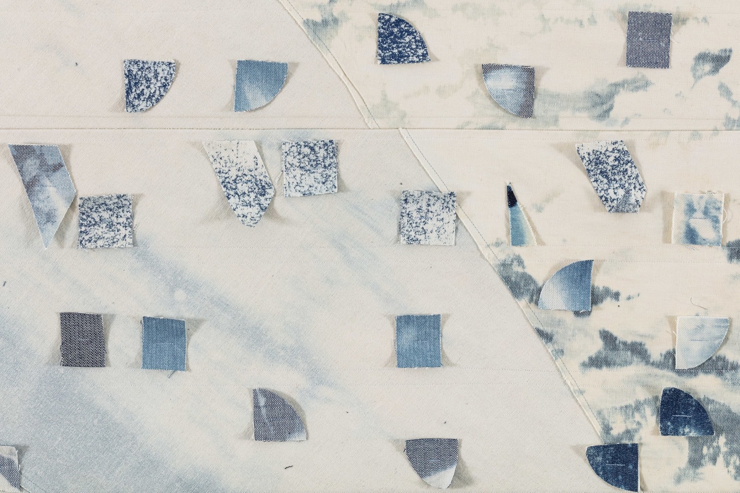 When I Was Alive&amp;nbsp;(detail)
2020
Mixed fabrics
103 x 184 x 3 inches (261.6 x 467.4 x 7.6 cm)
&amp;nbsp;