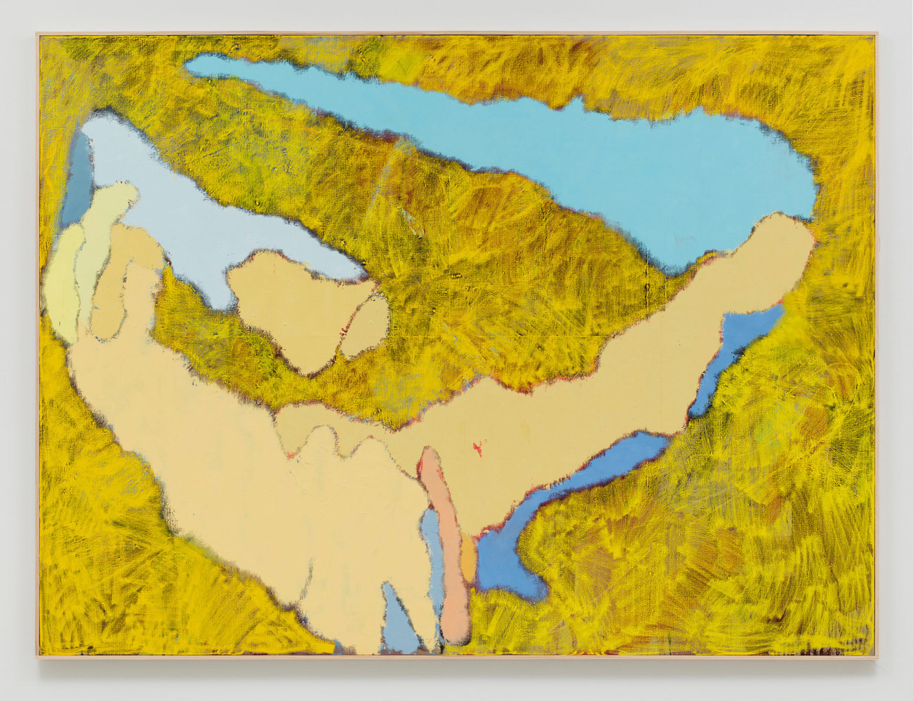 Daniel Richter
a new from above
2016
Oil on canvas
79 7/8 x 107 1/2 x 1 3/4 inches (202.9 x 273.1 x 4.4 cm)
&amp;euro;275,000

DOUBLE CLICK IMAGE FOR MORE VIEWS