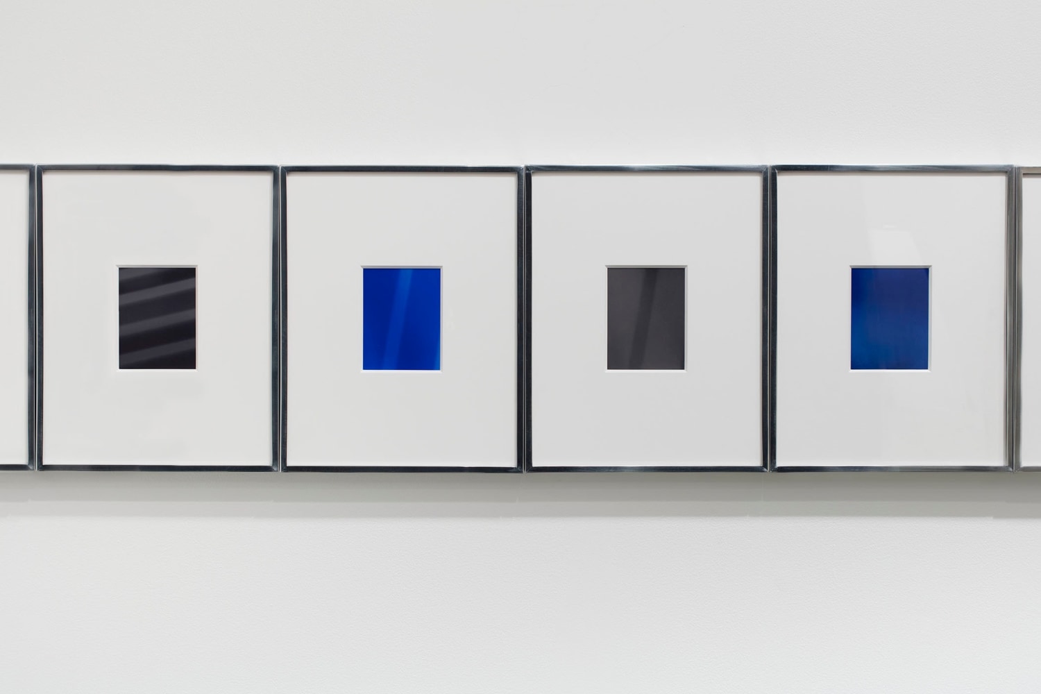 Transparency, 2017 [Positive (Fujichrome RDPIII Provia 100F Em. No. 05481) February 2&amp;ndash;7, 2017 LAX/MIA MIA/LAX; Negative (Kodak Portra 400NC Em. No. 1022) February 2&amp;ndash;7, 2017 LAX/MIA MIA/LAX; Positive (Fujichrome RDPIII Provia 100F Em. No. 05481) March 19&amp;ndash;30, 2017 LAX/HND NRT/LAX; Negative (Kodak Portra 400NC Em. No. 1022) March 19&amp;ndash;30, 2017 LAX/HND NRT/LAX; Positive (Fujichrome RDPIII Provia 100F Em. No. 05481) April 12&amp;ndash;24, 2017 LAX/EWR EWR/LAX; Negative (Kodak Portra 400NC Em. No. 1022) April 12&amp;ndash;24, 2017 LAX/EWR EWR/LAX; Positive (Fujichrome RDPIII Provia 100F Em. No. 05481) May 23&amp;ndash;26, 2017 LAX/YVR YVR/LAX; Negative (Kodak Portra 400NC Em. No. 1022) May 23&amp;ndash;26, 2017 LAX/YVR YVR/LAX; Positive (Fujichrome RDPIII Provia 100F Em. No. 05481) June 11&amp;ndash;25, 2017 LAX/ORD/ALB ALB/PHL/LAX; Negative (Kodak Portra 400NC Em. No. 1022) June 11&amp;ndash;25, 2017 LAX/ORD/ALB ALB/PHL/LAX; Positive (Fujichrome RDPIII Provia 100F Em. No. 05481) July 11&amp;ndash;14, 2017 LAX/ASE ASE/LAX; Negative (Kodak Portra 400NC Em. No. 1022) July 11&amp;ndash;14, 2017 LAX/ASE ASE/LAX; Positive (Fujichrome RDPIII Provia 100F Em. No. 05481) July 18&amp;ndash;30, 2017 LAX/GDL PVR/LAX; Negative (Kodak Portra 400NC Em. No. 1022) July 18&amp;ndash;30, 2017 LAX/GDL PVR/LAX; Positive (Fujichrome RDPIII Provia 100F Em. No. 05481) September 5&amp;ndash;8, 2017 LAX/EWR EWR/LAX; Negative (Kodak Portra 400NC Em. No. 1022) September 5&amp;ndash;8, 2017 LAX/EWR EWR/LAX; Positive (Fujichrome RDPIII Provia 100F Em. No. 05481) October 29&amp;ndash;November 4, 2017 LAX/EWR/FCO MXP/EWR/LAX; Negative (Kodak Portra 400NC Em. No. 1022) October 29&amp;ndash;November 4, 2017 LAX/EWR/FCO MXP/EWR/LAX]&amp;nbsp;(detail)
2018
Epson Ultrachrome K3 archival ink jet print on Hahnem&amp;uuml;hle FineArt Pearl Paper
18 parts,&amp;nbsp;each:
14 1/2 x 11 5/8 x 1 1/2 inches