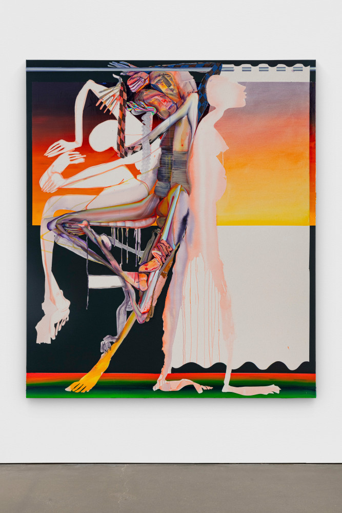 Christina Quarles
Get Lifted
2020
Acrylic on canvas
84 x 72 inches (213.4 x 182.9 cm)