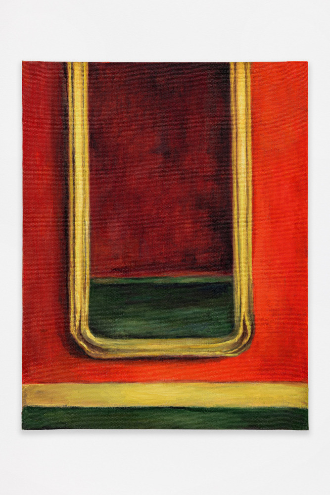 Gillian Wearing
Within
2023
Oil on thin board
18 x 14 x 1/8 inches (46 x 35.5 x .3 cm)