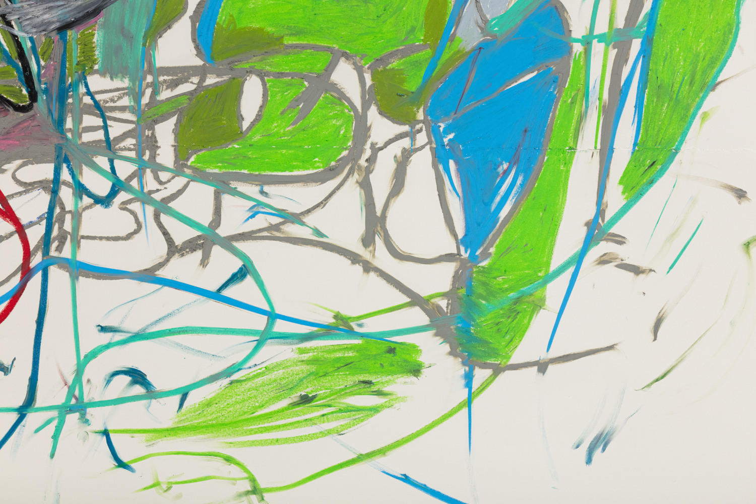 Elliott Hundley
10.1.20.1&amp;nbsp;(detail)
2020
Oil, oil stick, graphite, and collage on paper
60 x 86 3/4 inches (152.4 x 220.3 cm)
$60,000