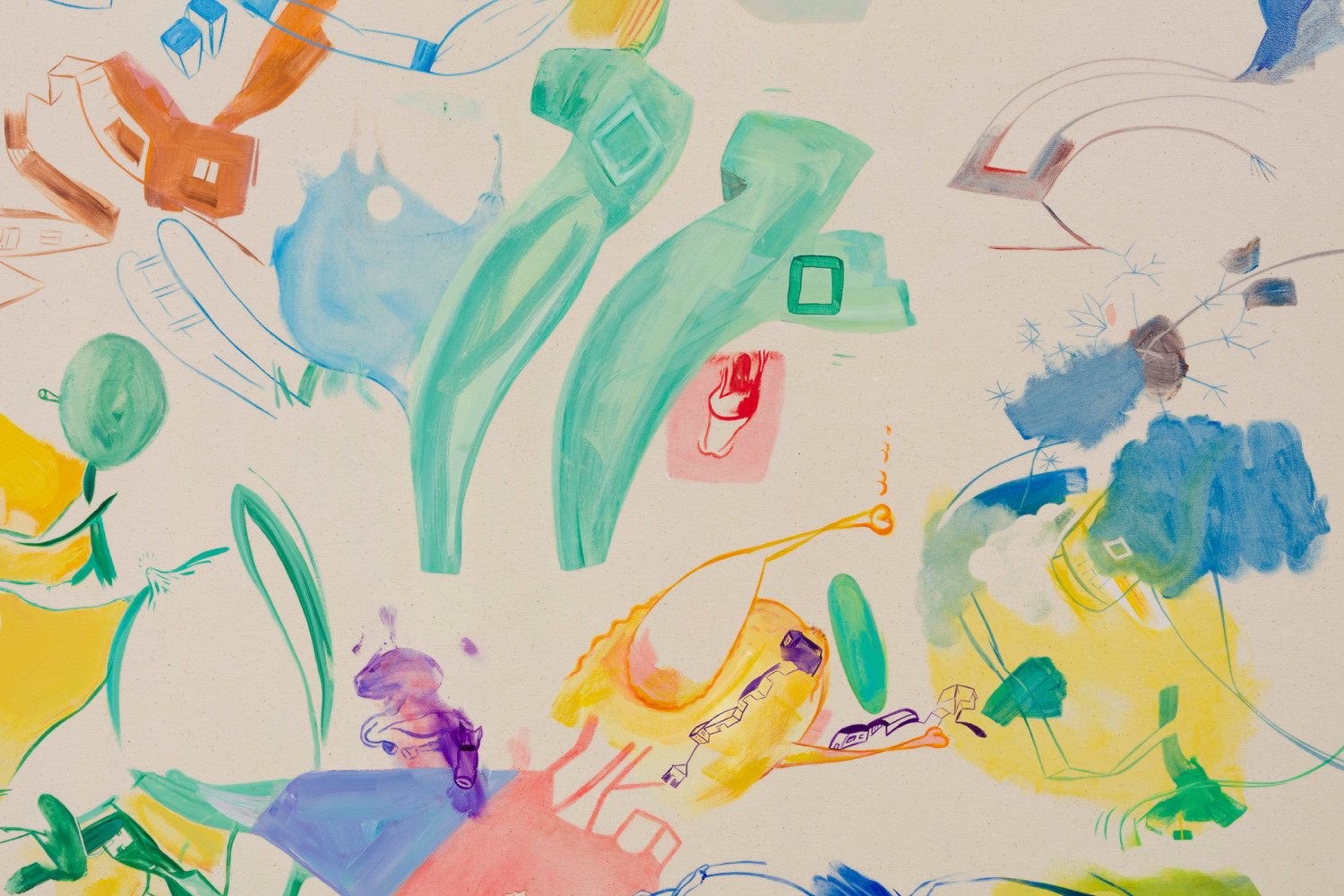 Sue Williams
Dementia Related&amp;nbsp;(detail)
2020
[Medium TBC]
60 x 50 inches (152.4 x 127 cm)