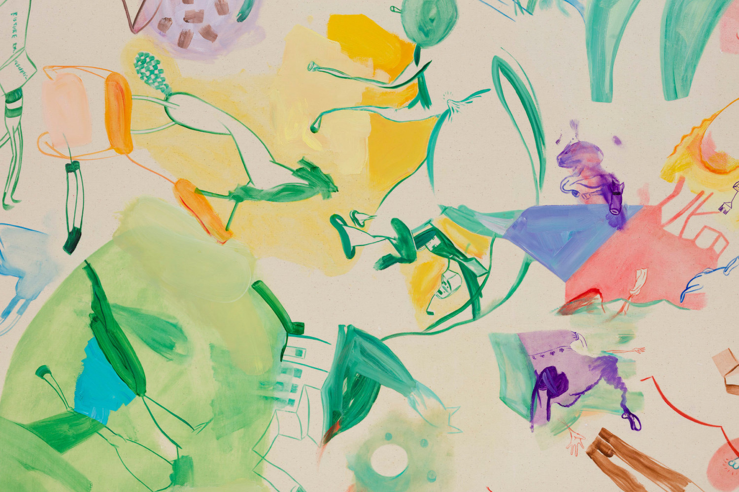 Sue Williams
Dementia Related&amp;nbsp;(detail)
2020
[Medium TBC]
60 x 50 inches (152.4 x 127 cm)