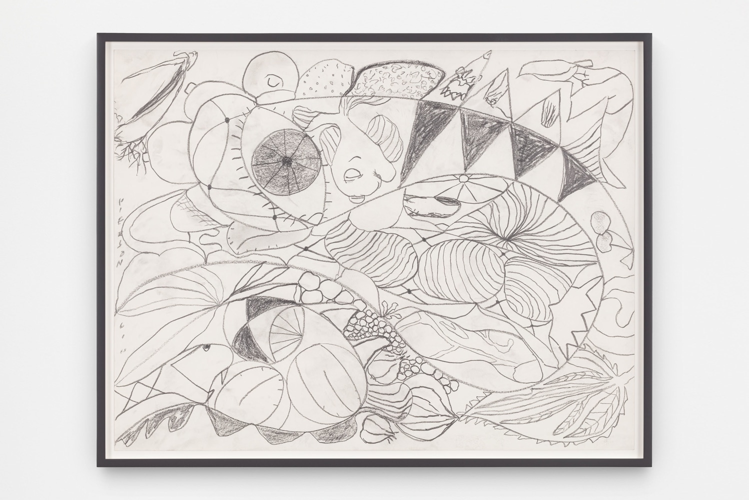 Jack Pierson
Desert Drawing #4
2011
Graphite on paper
Framed Dimensions:
24 7/8 x 31 7/8 x 1 1/2 inches (63.2 x 81 x 3.8 cm)
Paper Dimensions:
23 x 30 inches (58.4 x 76.2 cm)
$12,000