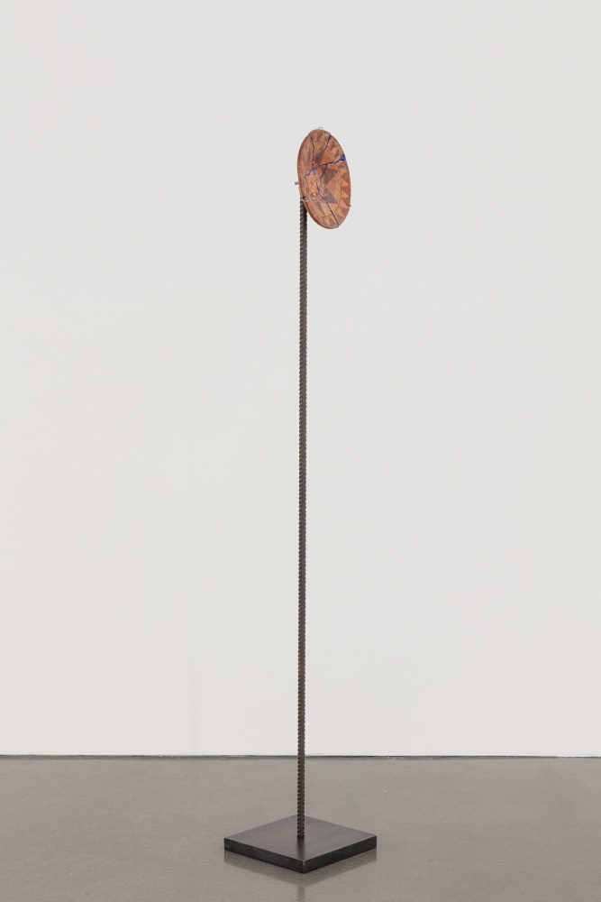 Kader Attia
Untitled
2020
Ceramic, terracotta, epoxy resin and steel plinth
Artwork Dimensions:
8 5/8 x 8 5/8 x 2 &amp;nbsp;3/8 inches (21.9 x 21.9 x 6 cm)
Overall Dimensions:
65 x 9 7/8 x 9 7/8 inches (165.1 x 25.1 x 25.1 cm)