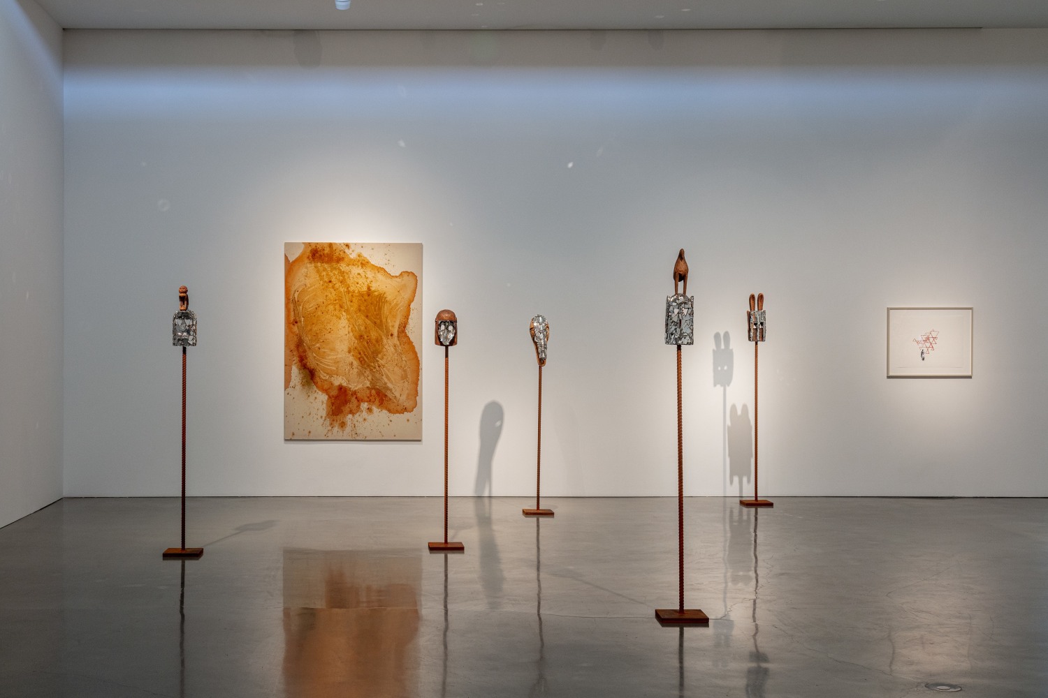 Installation view of Kader Attia
The Valley of Dreams
Regen Projects, Los Angeles
November 12 &amp;ndash; December 23, 2020