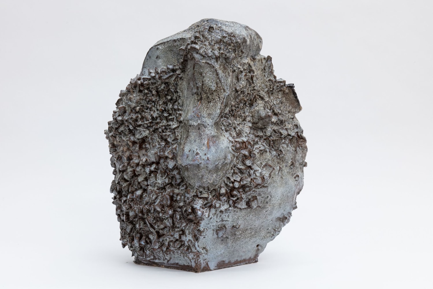 Liz Larner
Asteroid (pebbles)
2020
Glazed ceramic
19 1/2 x 13 13/16 x 13 3/8 inches (49.5 x 35.1 x 34 cm)