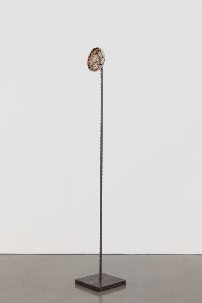 Kader Attia
Untitled
2020
Ceramic, terracotta, epoxy resin and steel plinth
Artwork Dimensions:
6 5/8 x 6 5/8 x 2 1/8 inches (17 x 17 x 5.5 cm)
Overall Dimensions:
63 3/4 x 9 5/8 x 9 5/8 inches (161.9 x 24.4 x 24.4 cm)