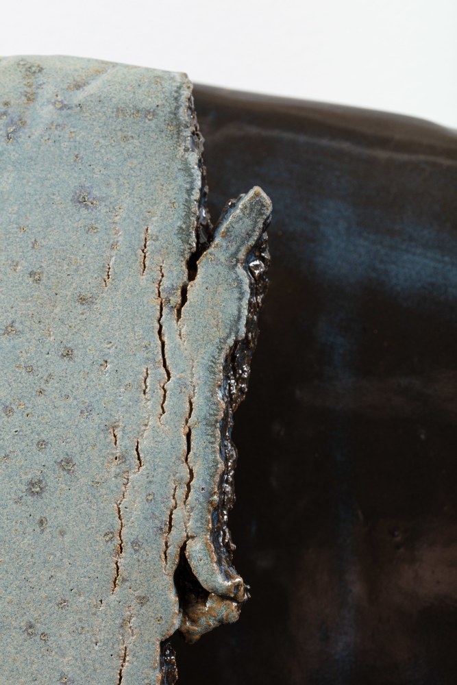 Liz Larner
silver&amp;#39;s color was not only white but blue (detail)
2020
Ceramic, glaze
24 x 37 x 8 inches (61 x 94 x 20.3 cm)