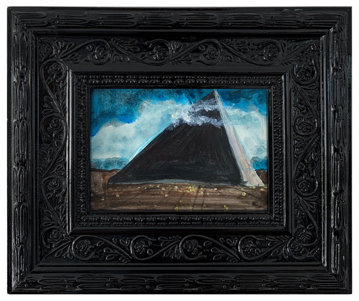 Jim Adams
Cydonian Pyramid, 1999
Acylic on panel
10.5 x 12.5 x 2.5 in framed
