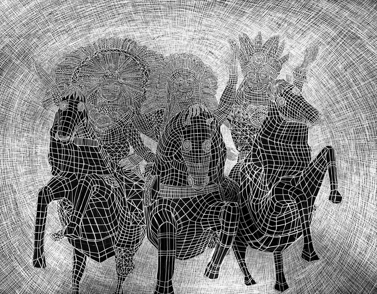 Federico_Solmi_The_Beloved_Patriarchs_21.75 x 27.75 in