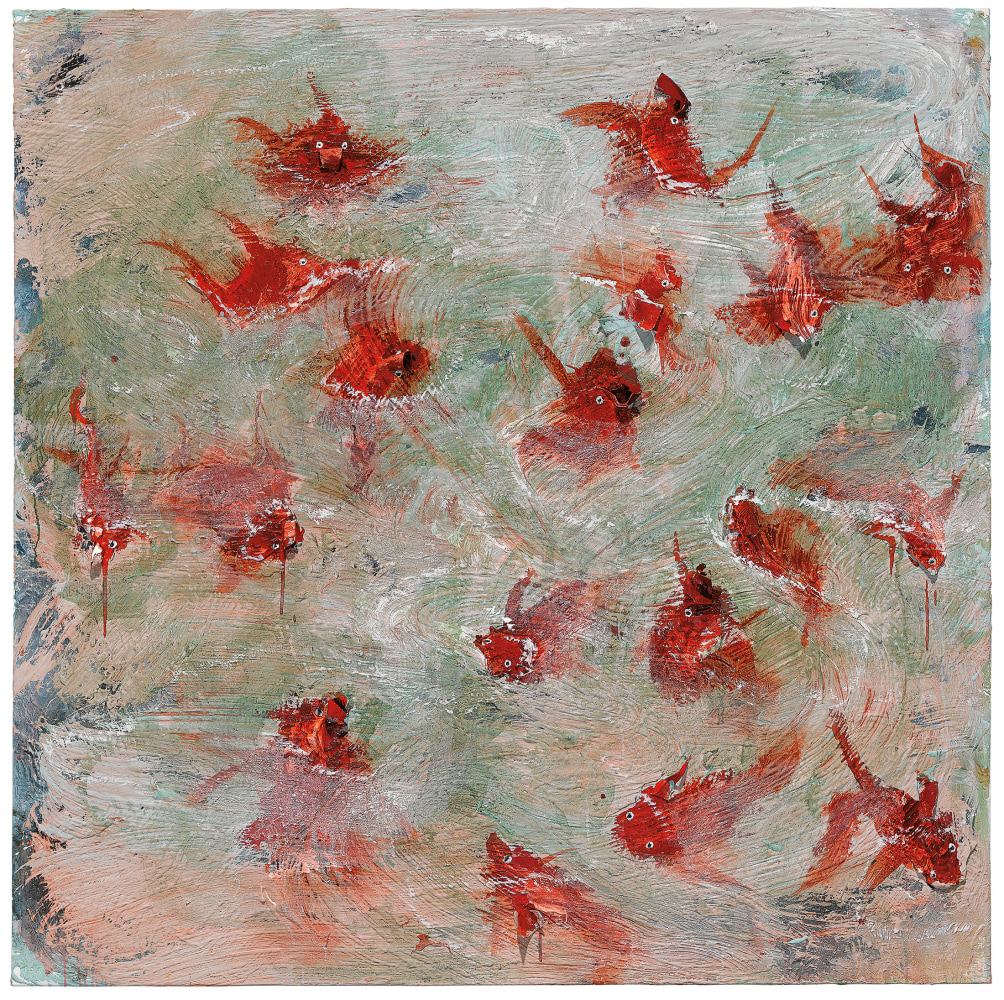 Verdaccio amb peixis, 2020