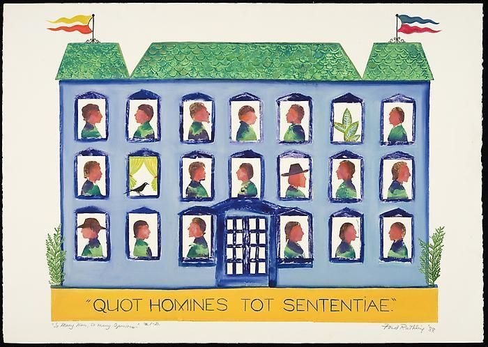 So Many Men, So Many Opinions, embossed painting, 30 x 40 inches