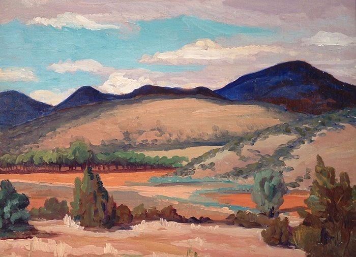 Silver City, oil on board, 11-7/8 x 15-7/8 inches, NP66-530