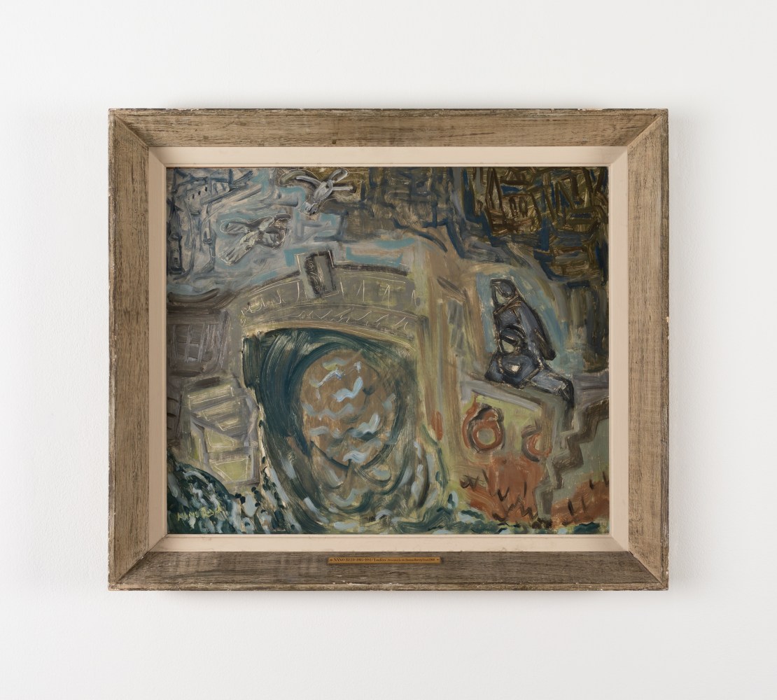 Nano Reid
Loafers
1960
oil on board
50.8 x 60.8 cm / 20 x 23.9 in&amp;nbsp; &amp;nbsp;
NR00160

with thanks to Highlanes Gallery, Drogheda