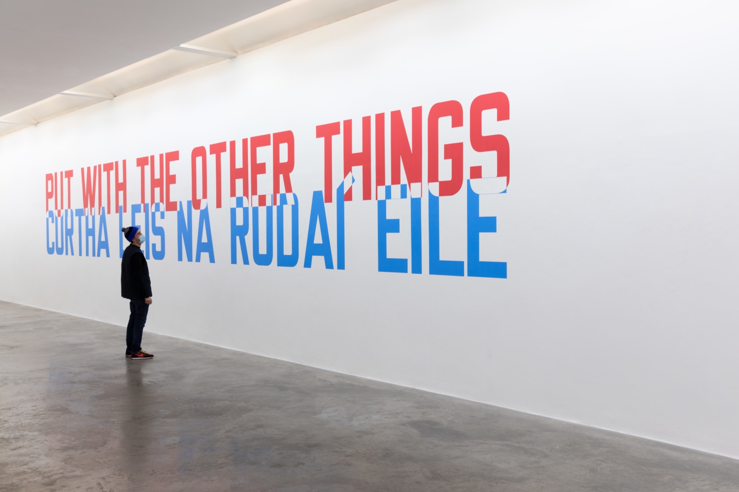 PUT WITH THE OTHER THINGS
2020
language + the materials referred to
dimensions variable