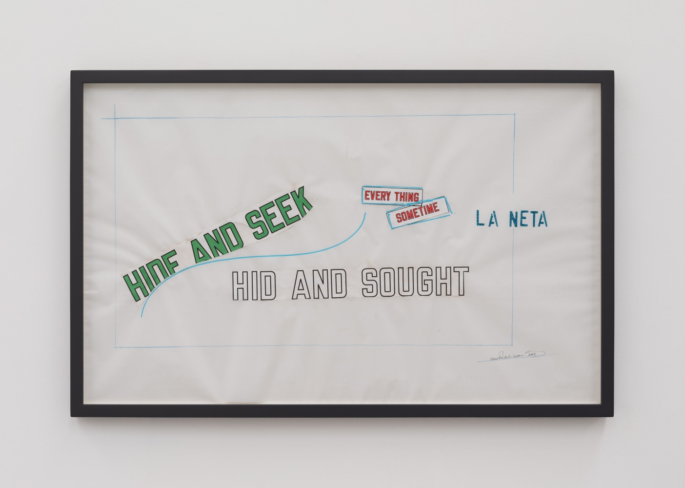 2019
mixed media on archival paper
50.5 x 81 cm / 19.9 x 31.9 in, unframed &amp;nbsp;
54 x 84.4 cm / 21.3 x 33.2 in, framed &amp;nbsp;
&amp;nbsp;