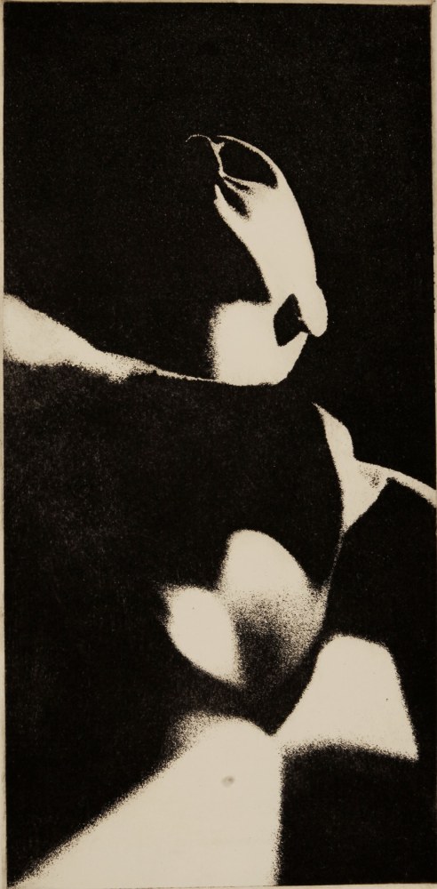 Fractured Mannequin, 1965  Photo etching aquatint 19 1/2 x 9 inches