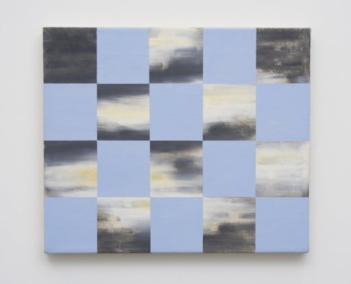 Untitled (Blue and Tone-bar Checkerboard), 1992