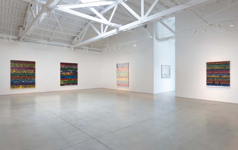 Mel Bochner​, Installation view, 2015