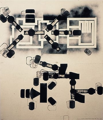 Sculptured Activities (Entrance-Exit with Abscessed Plan), 1988-89