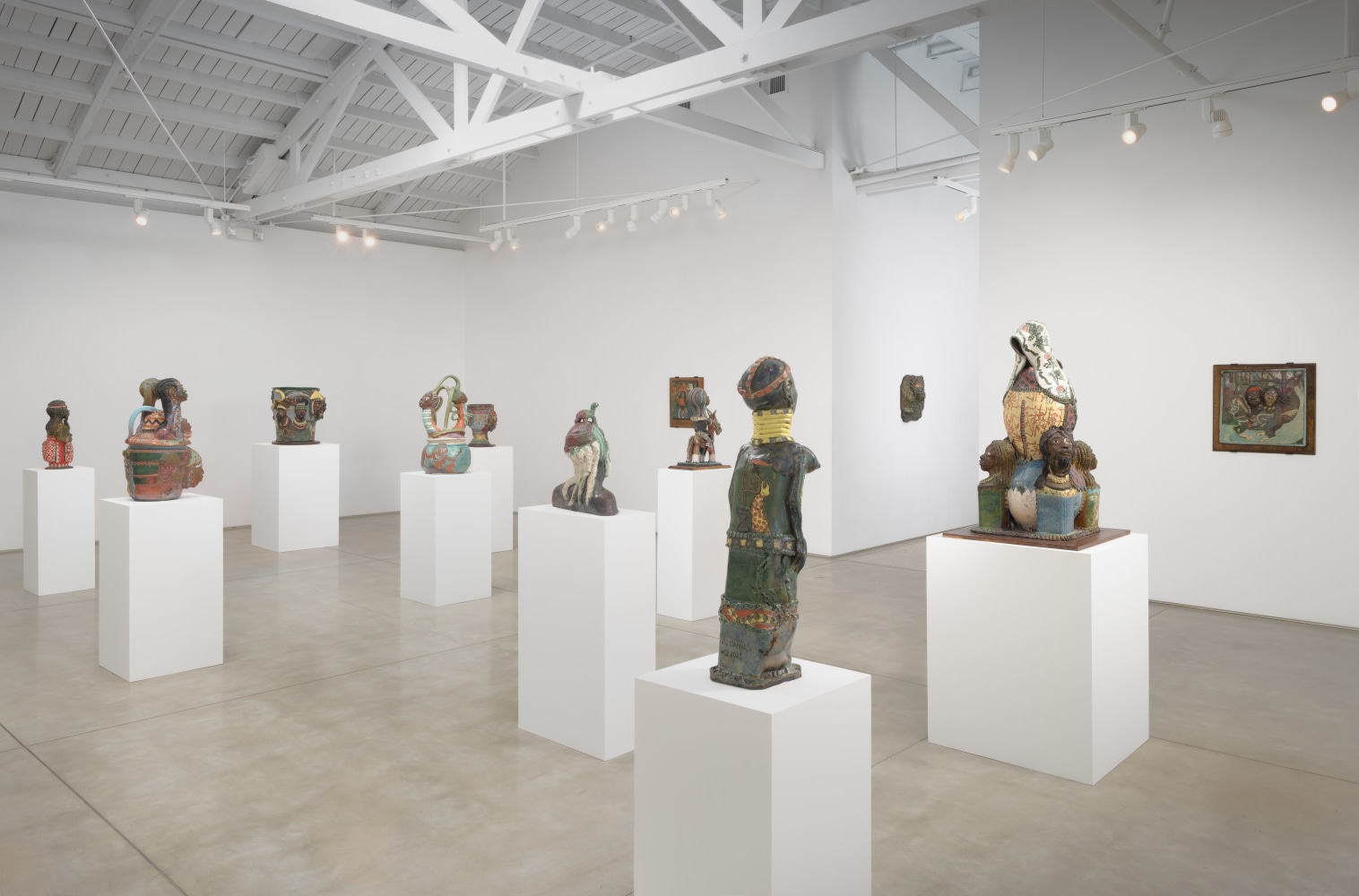 Installation view of Akinsanya Kambon​​​​​​​.